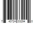 Barcode Image for UPC code 743724332940