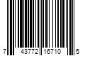 Barcode Image for UPC code 743772167105