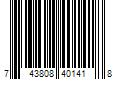 Barcode Image for UPC code 743808401418