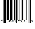 Barcode Image for UPC code 743813074195