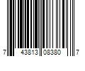 Barcode Image for UPC code 743813083807