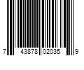 Barcode Image for UPC code 743878020359