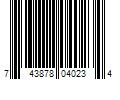 Barcode Image for UPC code 743878040234