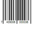 Barcode Image for UPC code 7439006000036