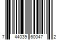 Barcode Image for UPC code 744039600472