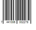 Barcode Image for UPC code 7441006002279