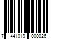 Barcode Image for UPC code 7441019000026