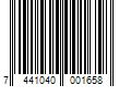 Barcode Image for UPC code 7441040001658