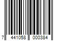 Barcode Image for UPC code 7441058000384