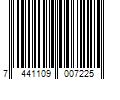 Barcode Image for UPC code 7441109007225