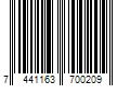 Barcode Image for UPC code 7441163700209