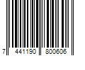 Barcode Image for UPC code 7441190800606