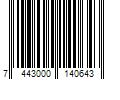 Barcode Image for UPC code 7443000140643