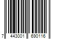 Barcode Image for UPC code 7443001690116