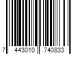 Barcode Image for UPC code 7443010740833