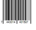 Barcode Image for UPC code 7443014401587