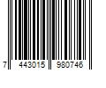 Barcode Image for UPC code 7443015980746