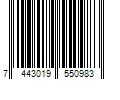 Barcode Image for UPC code 7443019550983