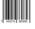 Barcode Image for UPC code 7443019860853