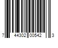 Barcode Image for UPC code 744302005423