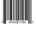 Barcode Image for UPC code 744302012520