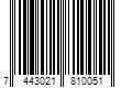 Barcode Image for UPC code 7443021810051