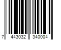 Barcode Image for UPC code 7443032340004