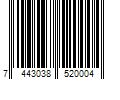 Barcode Image for UPC code 7443038520004