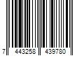 Barcode Image for UPC code 7443258439780