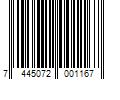 Barcode Image for UPC code 7445072001167