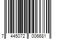 Barcode Image for UPC code 7445072006681