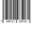 Barcode Image for UPC code 7445121035181