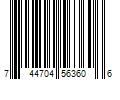 Barcode Image for UPC code 744704563606