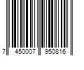 Barcode Image for UPC code 7450007950816