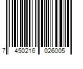 Barcode Image for UPC code 7450216026005