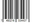 Barcode Image for UPC code 7450216034437