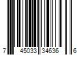 Barcode Image for UPC code 745033346366