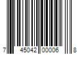 Barcode Image for UPC code 745042000068