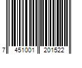 Barcode Image for UPC code 7451001201522