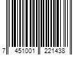 Barcode Image for UPC code 7451001221438