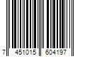 Barcode Image for UPC code 7451015604197