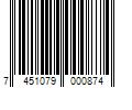 Barcode Image for UPC code 7451079000874