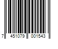 Barcode Image for UPC code 7451079001543