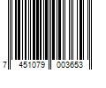 Barcode Image for UPC code 7451079003653