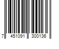 Barcode Image for UPC code 7451091300136