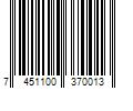 Barcode Image for UPC code 7451100370013