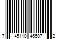 Barcode Image for UPC code 745110465072