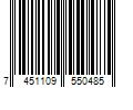 Barcode Image for UPC code 7451109550485