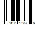 Barcode Image for UPC code 745114421838