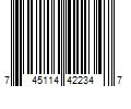 Barcode Image for UPC code 745114422347